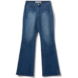 Sofie Schnoor flared jeans dark blue denim