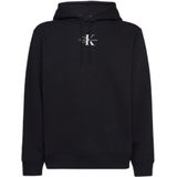 CALVIN KLEIN JEANS hoodie met logo zwart