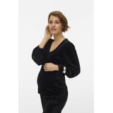 Blousetops - O-hals Top - Lange Mouwen - Regular Fit