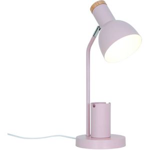 Bureaulamp - Zwart - Staal