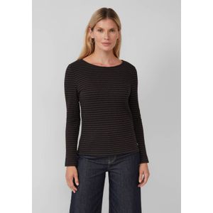 s.Oliver BLACK LABEL - Pullover - Grijsbruin - Regular Fit - Ronde Hals