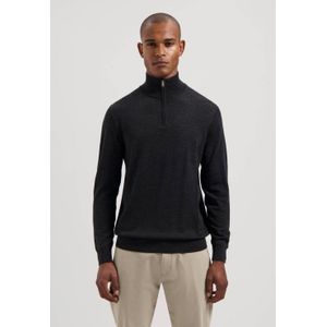 Dstrezzed - Gebreide Trui - Antraciet - 100% Wol