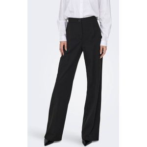 ONLY high waist wide leg pantalon ONLMIA zwart