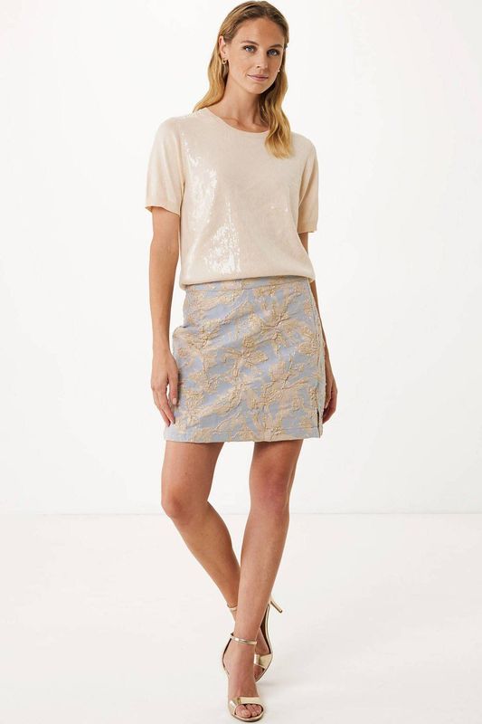 Mexx mini rok lichtblauw