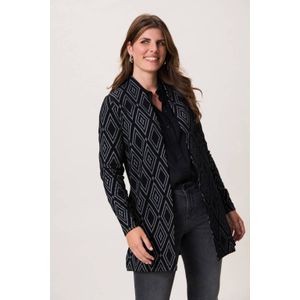 Miss Etam gebreid vest zwart