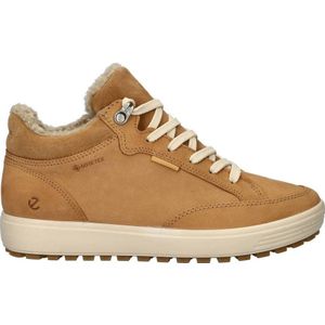 Ecco Soft 7 Tred gevoerde nubuck sneakers camel