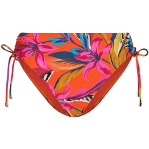 Cyell high waist bikinibroekje oranje/multi