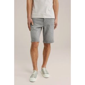 WE Fashion regular denim short grey denim