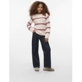 VERO MODA GIRL - Gebreide Trui - Wolmix - Streepprint