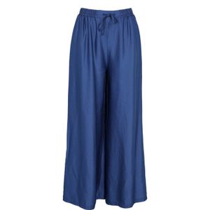 Cassis wide leg pantalon donkerblauw
