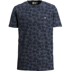 Garcia T-shirt met all over print dark moon