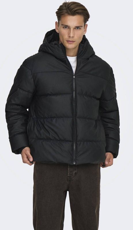 Onsmichael - Jas - Waterafstotend - Met Capuchon - Lange Mouwen - Polyester Voering