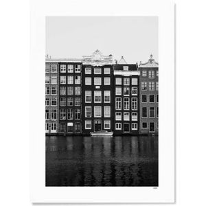 WIJCK. poster Amsterdam - Damrak (30x40 cm)