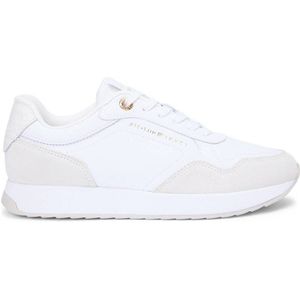 Tommy Hilfiger - Leren Sneakers - Wit