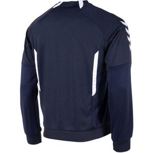 hummel Junior sportsweater Authentic top RN donkerblauw/wit