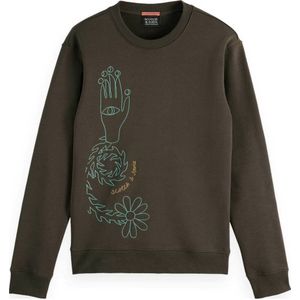 Scotch & Soda pullover bruin