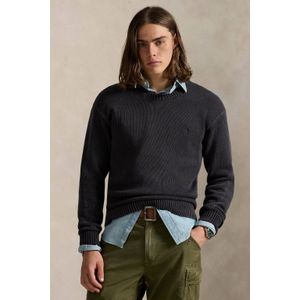 Ralph Lauren - Polo Zwart - Ronde Hals Trui - Zwart - Heren