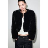 MANGO Tussenjas 'Boleta'  zwart