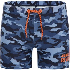 WE Fashion zwemboxer donkerblauw