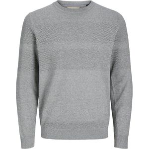 JACK & JONES PREMIUM gebreide trui JPRBLUNOAH grijs