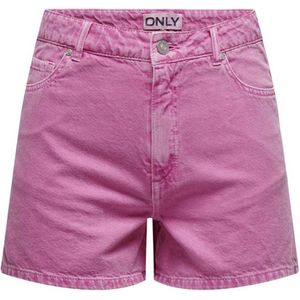 ONLY high waist mom short roze