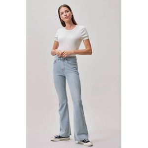 Catwalk Junkie flared jeans light blue