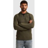 Cast Iron - Schipperstrui - Groen - Gebreide Trui