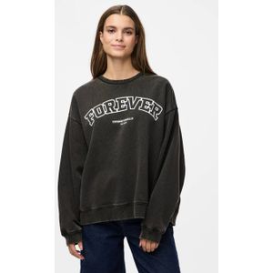 PIECES sweater antraciet