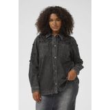 Kaffe Curve - Kcjaida Denim Jacket - Spijkerjas - Grijs