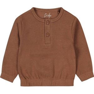 Dirkje baby sweater bruin