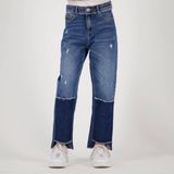 Vingino mom jeans Chiara Damage dark vintage