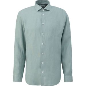 s.Oliver BLACK LABEL regular fit overhemd groen