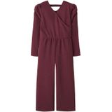 Jumpsuit - Lange Mouwen - Zware Jersey - Pofmouwen - Glitter Detail