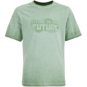 WE Fashion T-shirt met printopdruk ivy green