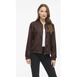 VILA bomberjack donkerbruin