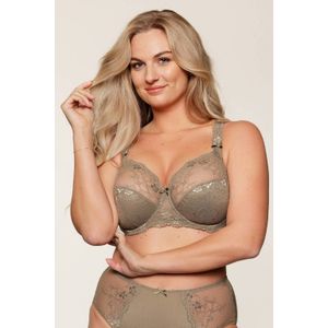 LingaDore niet-voorgevormde beugelbh Daily Full Coverage Lace olijfgroen