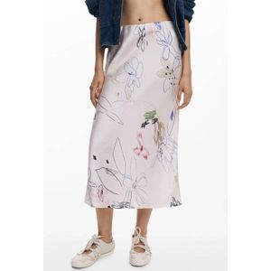 Strokenrok - Midi - Recht - Elastische Tailleband - Viscose Lenzing™ EcoVero™