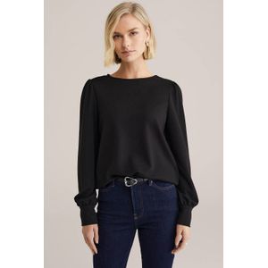 WE Fashion sweater zwart