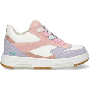 BunniesJR Nina Noa leren sneakers roze/lila