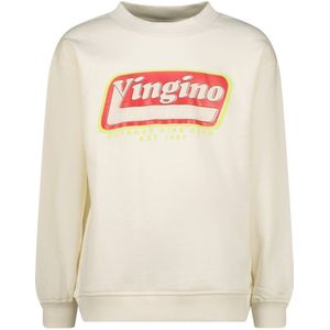 Vingino sweater Noisy met logo offwhite