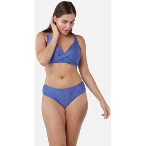 Barts voorgevormde halter bikinitop Isla blauw