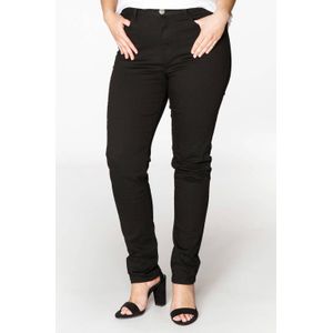 Yoek skinny jeans zwart