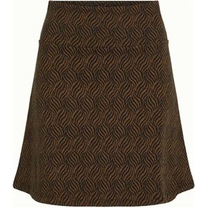 King Louie midi rok zwart