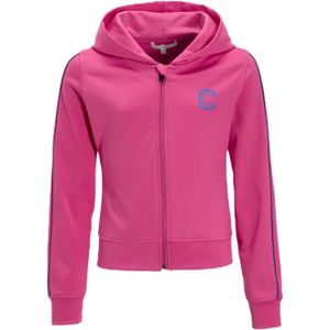 Coolcat - Vest - Roze - Met Contrastbies - Voor Meisjes