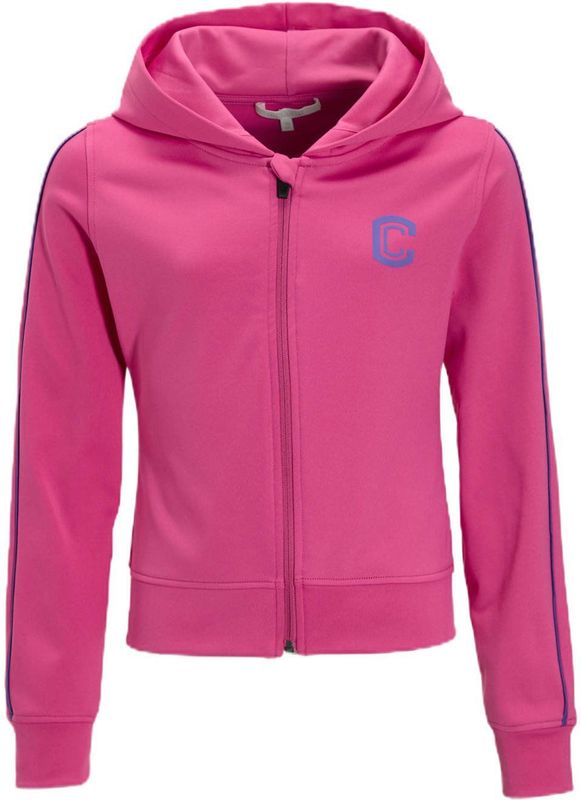 Coolcat - Vest - Roze - Met Contrastbies - Voor Meisjes