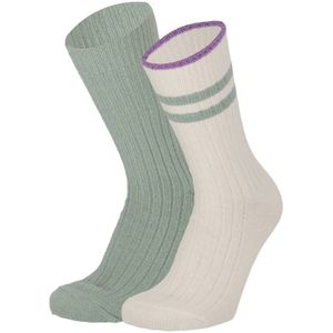 Apollo huissokken - set van 2 groen