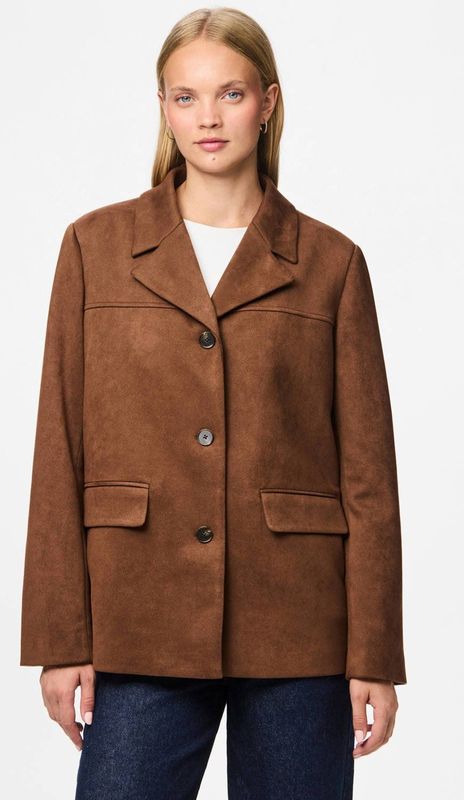 PIECES - PCRAKEL - Blazer - Bruin