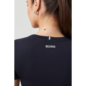 Björn Borg sportshirt Ace Slim donkerblauw