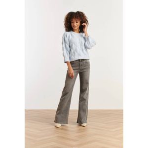 Smashed Lemon Gebreide losvallende damestrui |