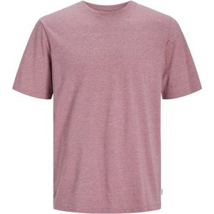JACK & JONES ESSENTIALS gemêleerd T-shirt JJEORGANIC roze